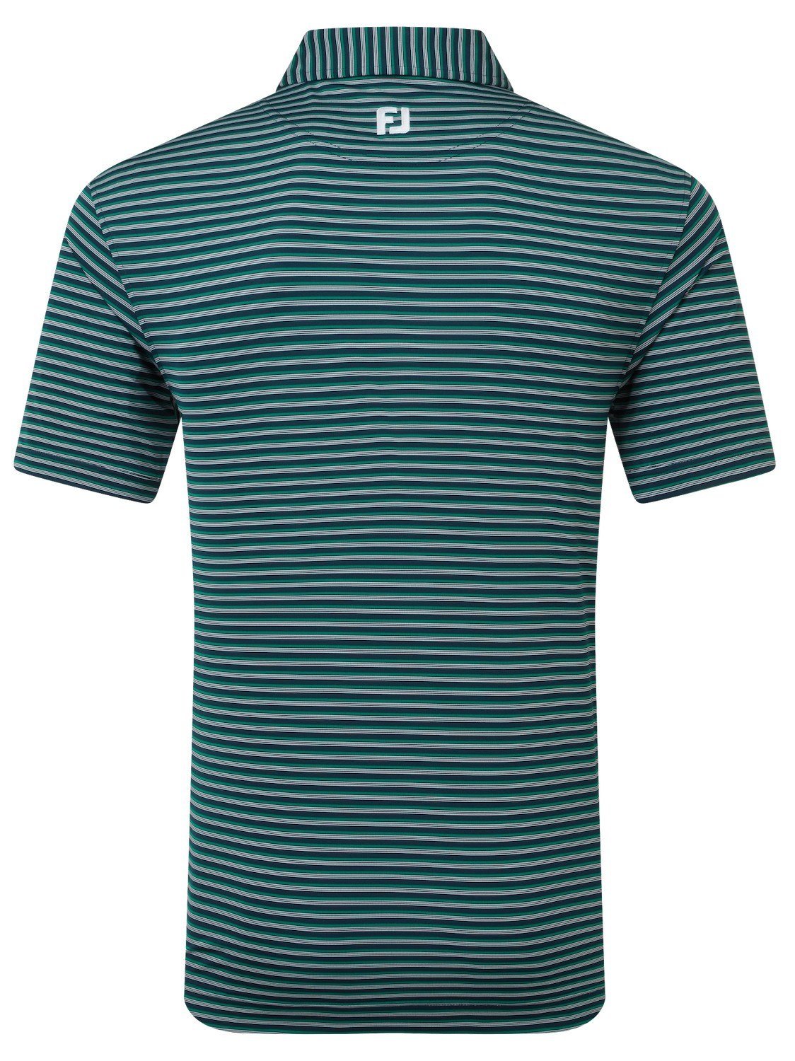 FootJoy Shadow Stripe Lisle heren polo, navy