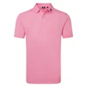 FootJoy Stretch Pique Solid heren polo, pink pop