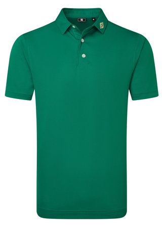 FootJoy Stretch Pique Solid heren polo, field green