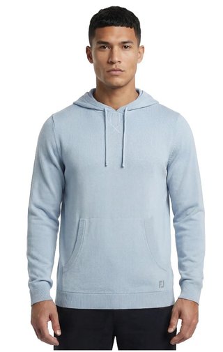 FootJoy drirelease Knit Hoodie heren sweatshirt, chambray