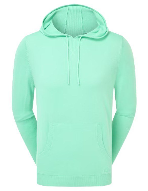 FootJoy drirelease Knit Hoodie heren sweater, sea glass