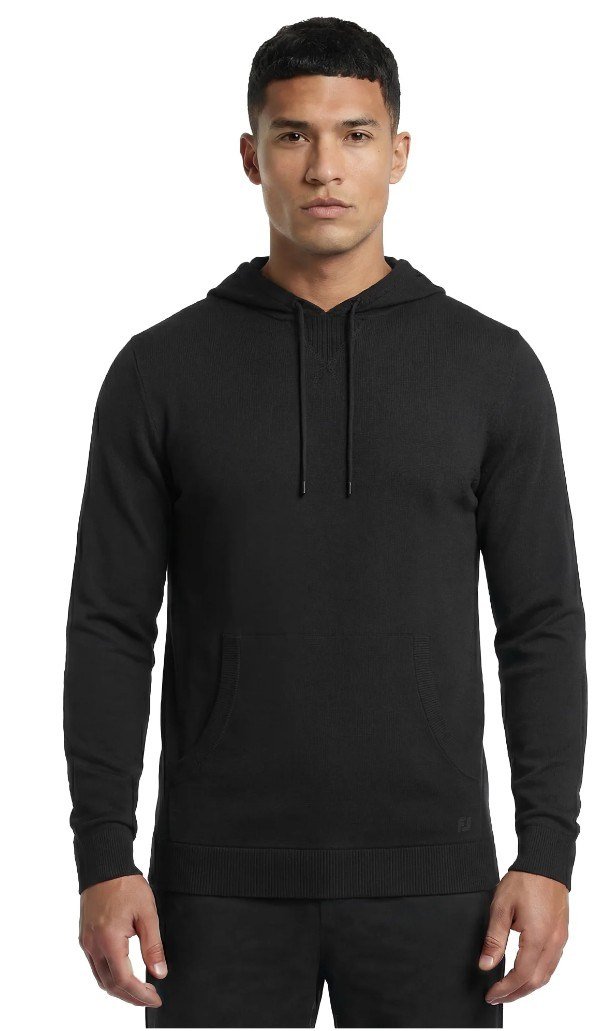 FootJoy drirelease Knit Hoodie heren sweater, zwart