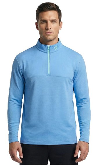 FootJoy Angled Ottoman Chill-Out heren sweatshirt, deep reef