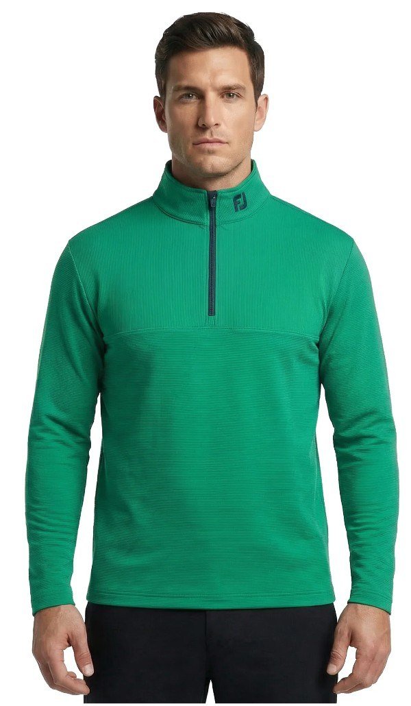 FootJoy Angled Ottoman Chill-Out heren sweatshirt, field green