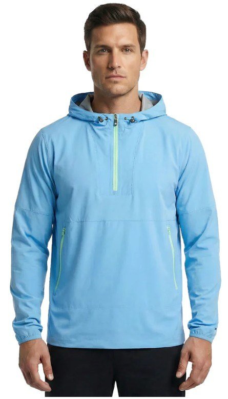 FootJoy HydroLite X Hoodie heren jack, deep reef/sea glass