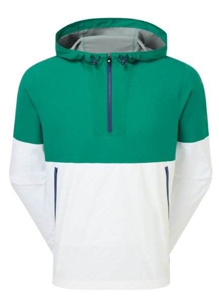 FootJoy HydroLite X Hoodie heren jack, field green/white