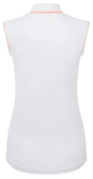 FootJoy Sleeveless dames polo, wit