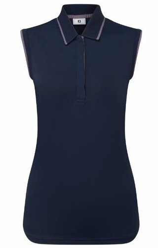 FootJoy Sleeveless dames polo, navy
