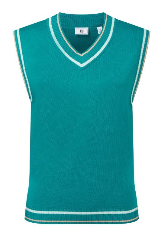 FootJoy Sweater Tank dames vest, tile blue