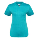 FootJoy Zip Blade dames polo, tonal tile blue print