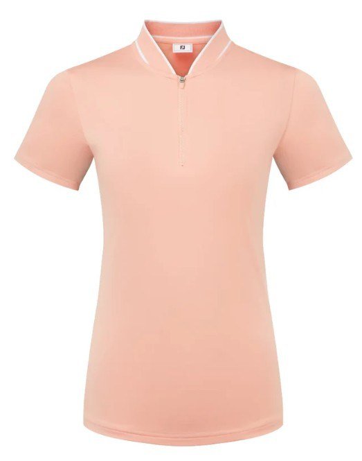 FootJoy Zip Blade dames polo, desert peach