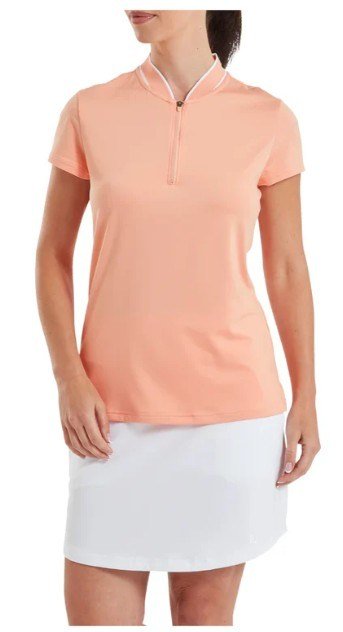 FootJoy Zip Blade dames polo, desert peach