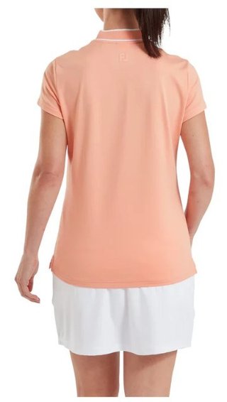 FootJoy Zip Blade dames polo, desert peach