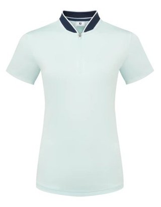 FootJoy Zip Blade dames polo, glacial blue
