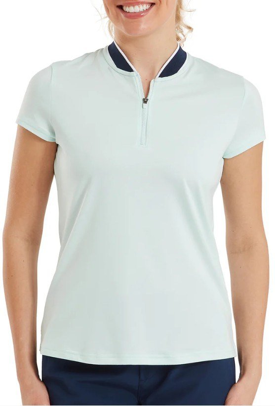 FootJoy Zip Blade dames polo, glacial blue