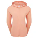 FootJoy Full-Zip Ottoman Hoodie dames sweatshirt, desert peach