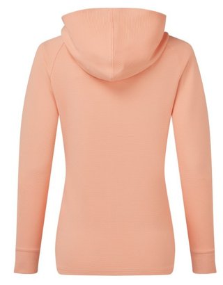 FootJoy Full-Zip Ottoman Hoodie dames sweatshirt, desert peach