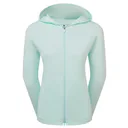 FootJoy Full-Zip Ottoman Hoodie dames sweatshirt, glacial blue