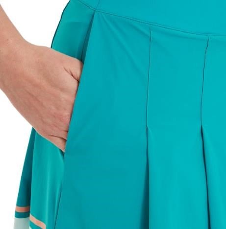 FootJoy Pleated dames skort, tile blue/glacial blue