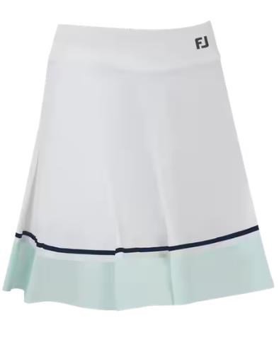 FootJoy Pleated dames skort, wit/navy
