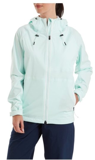 FootJoy HydroKnit dames jack, glacial blue/white