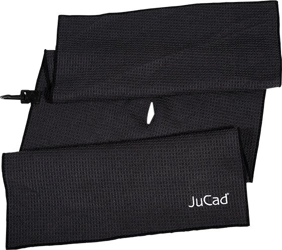 JuCad functional towel 40x80 cm handdoek, zwart