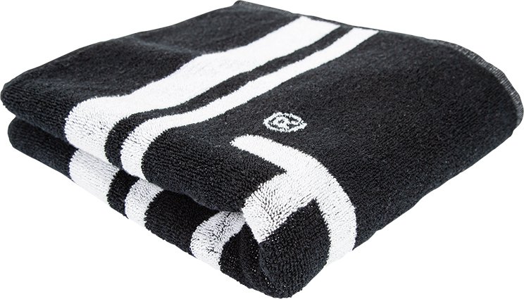 JuCad golf handdoek XXL Pro 50x100 cm, zwart