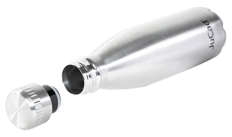 JuCad Stainless Steel Insulated Bottle, aanpasbaar