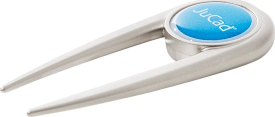 JuCad divot tool - roestvrij staal, met magnetische ballmarker