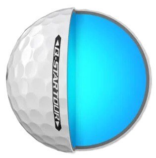 Srixon Q-Star Tour golfballen 2026 (12 stuks), geel