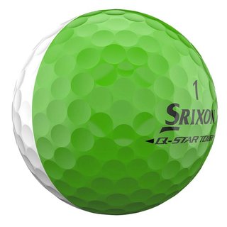 Srixon Q-Star Tour Divide golfballen, wit/lime