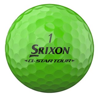 Srixon Q-Star Tour Divide golfballen, wit/lime