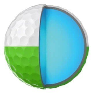 Srixon Q-Star Tour Divide golfballen, wit/roze