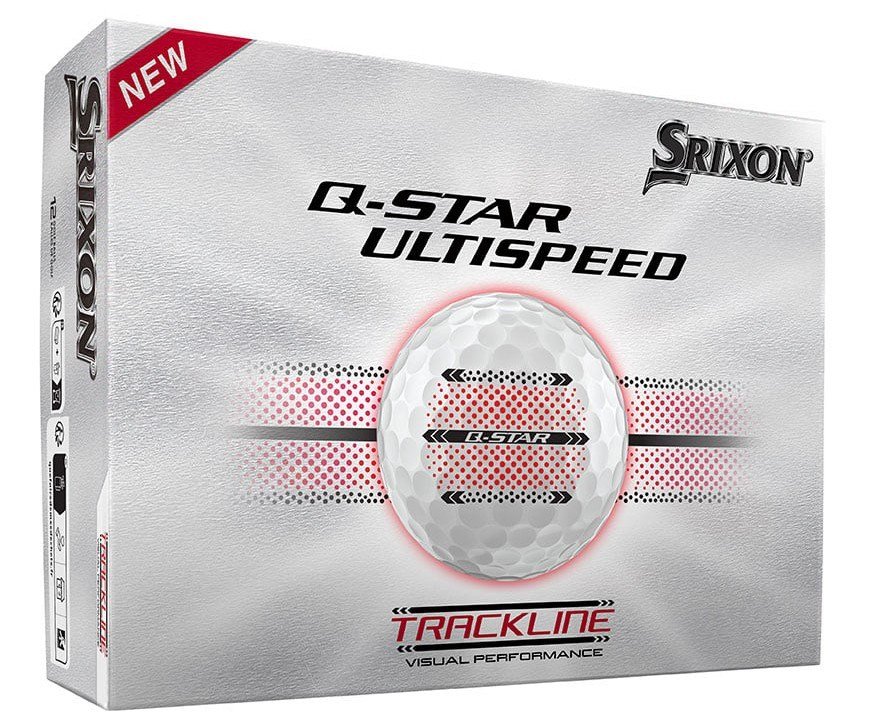 Srixon Q-Star Ultispeed Trackline golfballen