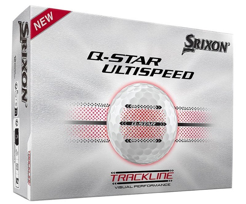 Srixon Q-Star Ultispeed Trackline golfballen