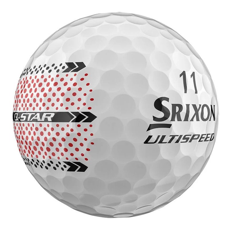 Srixon Q-Star Ultispeed Trackline golfballen