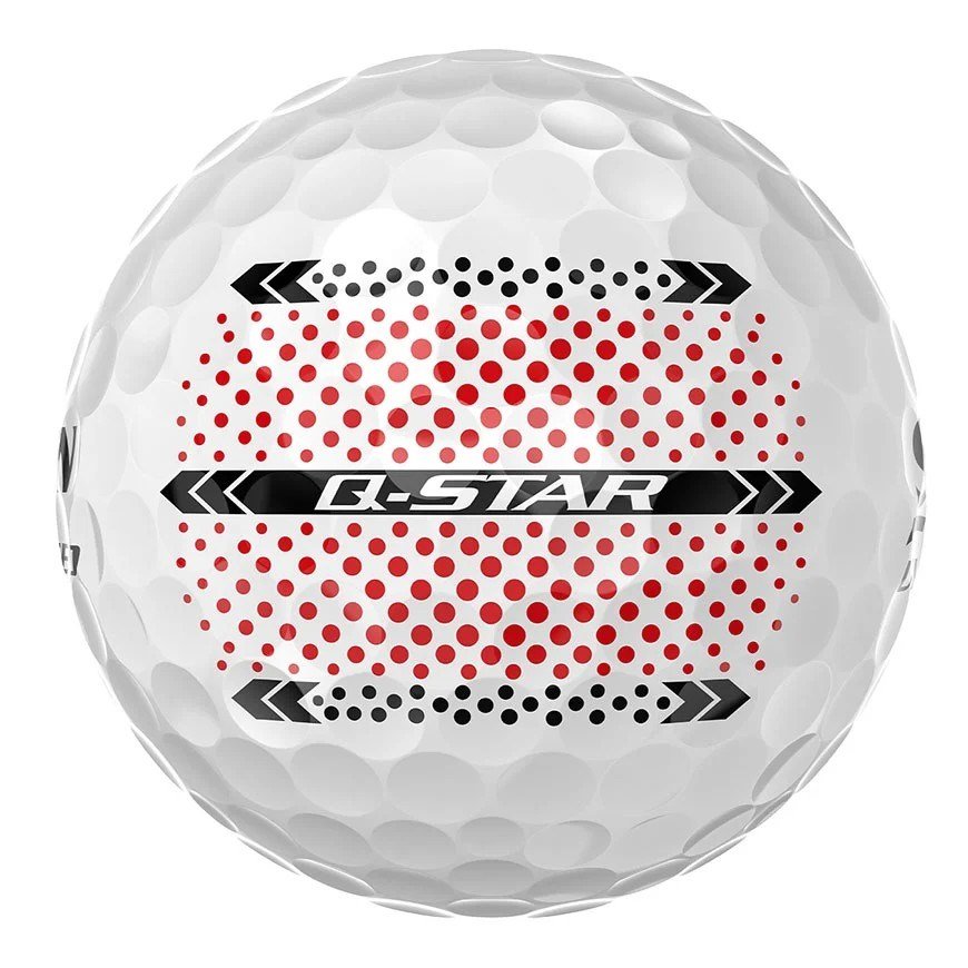 Srixon Q-Star Ultispeed Trackline golfballen