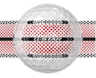 Srixon Q-Star Ultispeed Trackline golfballen