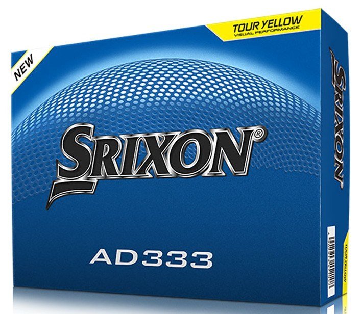 Srixon AD333 golfballen, geel