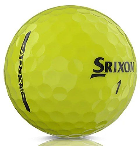 Srixon AD333 golfballen, geel