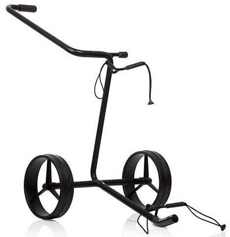 JuStar Black 2-wielige manuele trolley, mat zwart