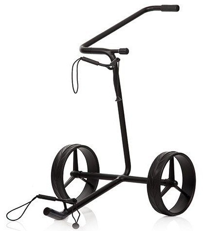 JuStar Black 2-wielige manuele trolley, mat zwart