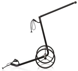 JuStar Black 2-wielige manuele trolley, mat zwart