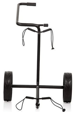 JuStar Black 2-wielige manuele trolley, mat zwart