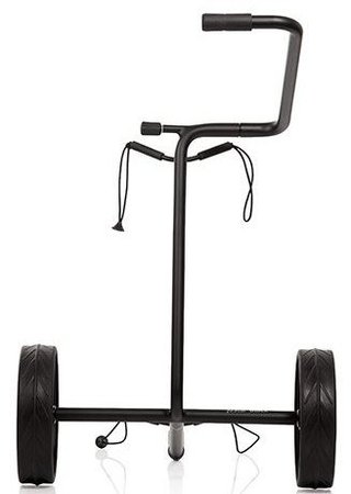 JuStar Black 2-wielige manuele trolley, mat zwart