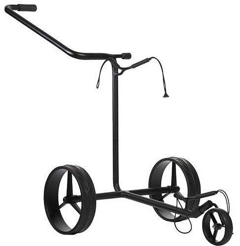 JuStar Black 3-Wheeled manuele trolley, mat zwart