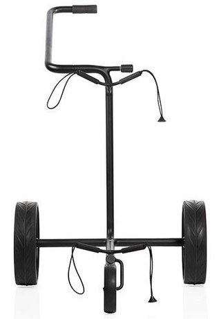 JuStar Black 3-Wheeled manuele trolley, mat zwart