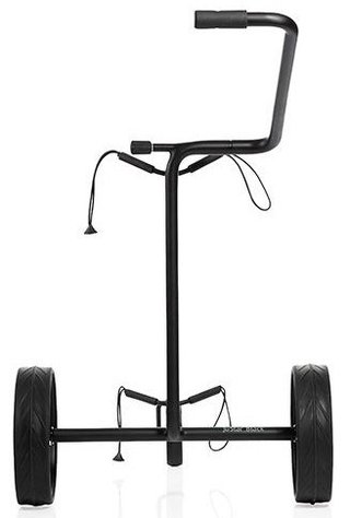 JuStar Black 3-Wheeled manuele trolley, mat zwart