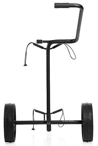JuStar Black 3-Wheeled manuele trolley, mat zwart