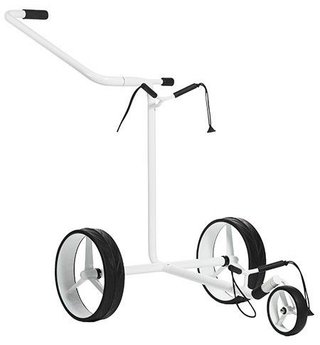 JuStar White 3-Wheeled handwagen, glanzend wit